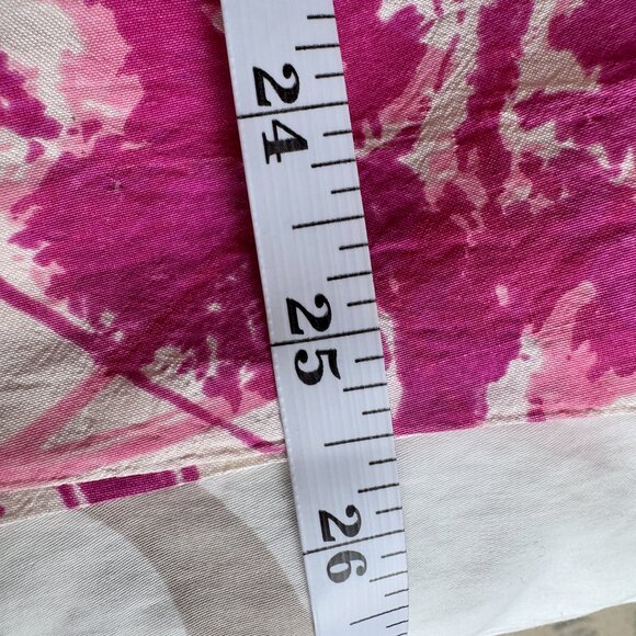 Alexia Admor 100% Silk White with Pink Floral Splatter Design Mini Party Dress - Picture 15 of 15